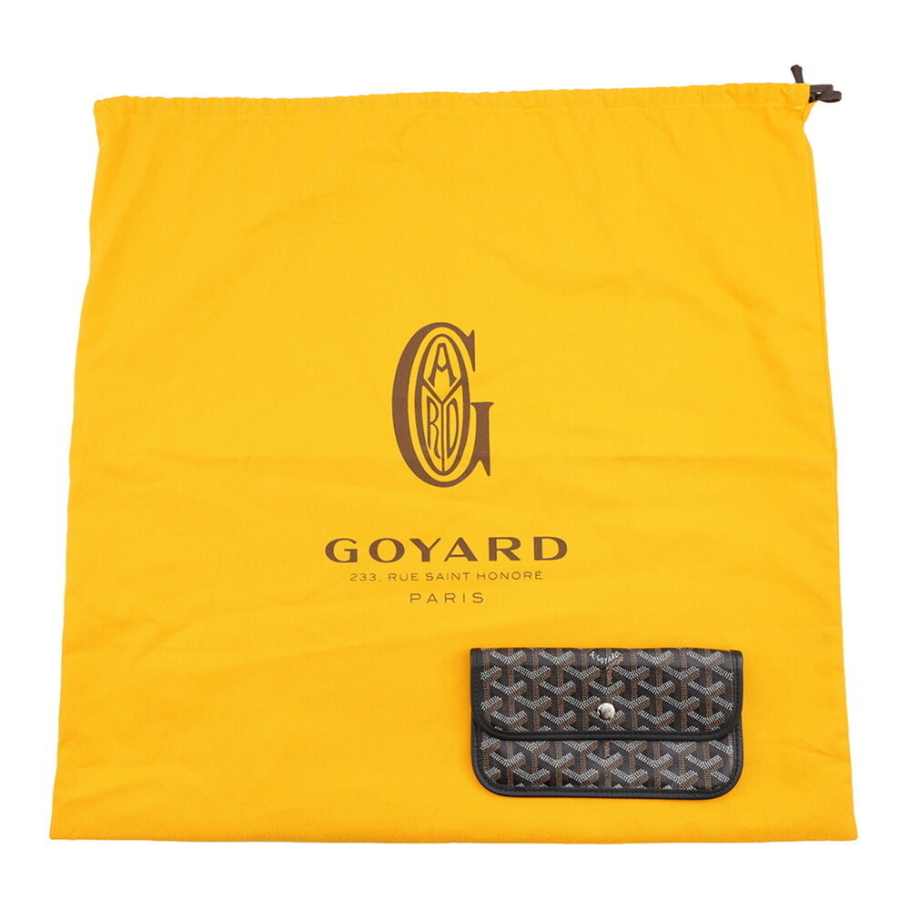 Goyard Saint Louis PM Tote Bag, Herringbone Leather, STLOUIPMLTY01CL01P, Blac... - Picture 16 of 16